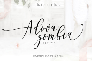 Adova Zombia: A Sophisticated Font Pairing for Professional Design