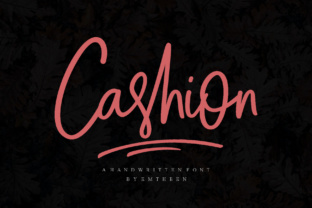 Cashion and Cashion Script: A Handwritten Font for Elegant Expression