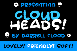 Cloudheads: A Unique Handwritten Font for Creative Projects