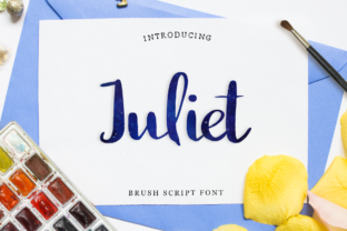 Juliet: A Modern, Hand-Brushed Font for Creative Workflows