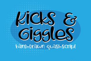 Kicks and Giggles: A Playful Font for Creative Projects