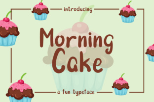 Morning Cake: A Sweet Touch for Creative Design