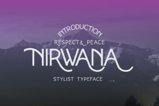 Nirwana: A Bold and Versatile All-Caps Font for Modern Design