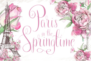 Paris in the Spring: A Font Inspired by the City of Lights