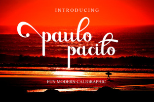 Paulo Pacito: A Fresh Calligraphic Font