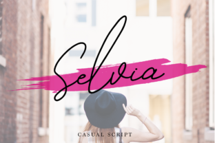 Selvia: A Versatile Script for Branding and Decorative Design