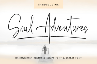 Soul Adventures: A Handwritten Font for Creative Expression