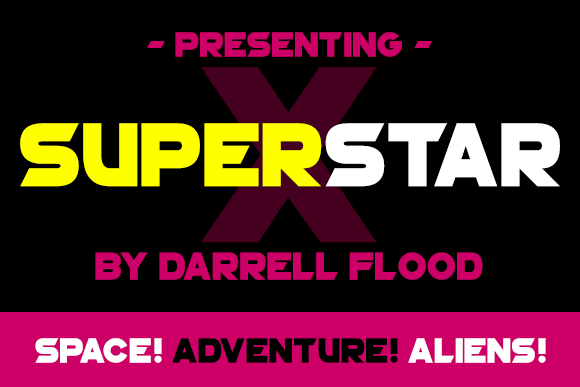 Superstar X: A Bold Font for Creative Power