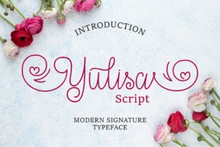 Yulisa: A Modern, Feminine Font with a Luxurious Feel